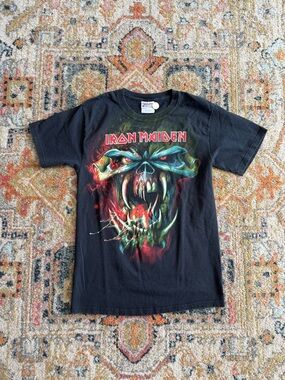 2010 Hanes Black Iron Maiden Graphic